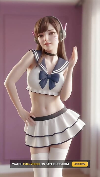 Округлый танец D.Va (поколение девушек - Gee)