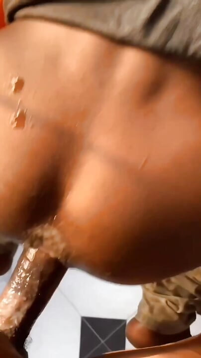 Pumping My Boyfriend Ass With Big Cock