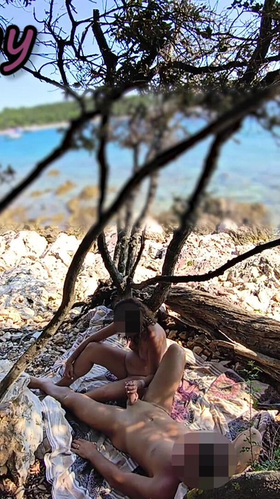 I touch a stranger's COCK on a PUBLIC BEACH in CROATIA in front of everyone (REAL) #2 | Clip 1