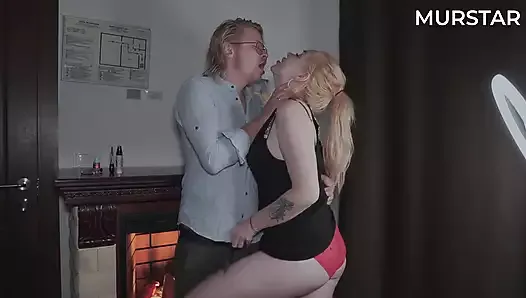 Video Report Sexwife for Her Husband: Sucking Her Lover  Murstar