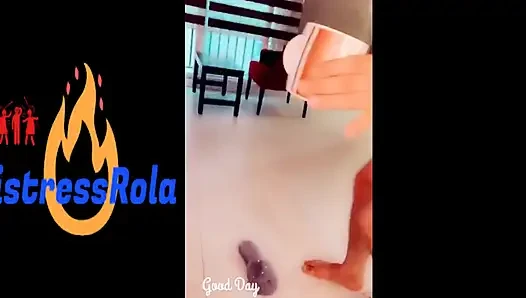 Arab Mistress Rola Slave Face Slapping