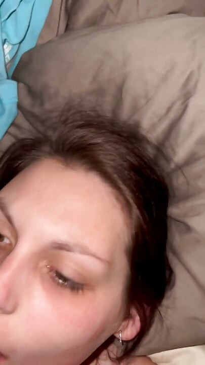 Slut Wife Fucked on Couch Well Husband in Bef