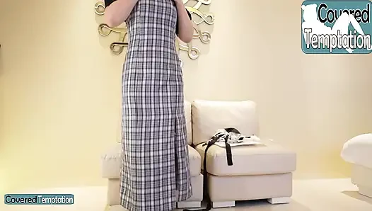 Busty Amateur Maid Cosplay Dazzles as Playful Charm Ignites Nonstop Excitement Tonight