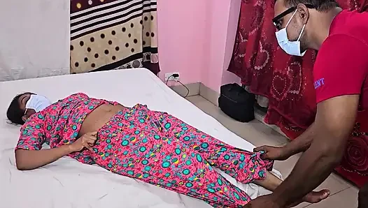 Indian Shoulder Tightly Squeezed By Sasur Tua Ji During The Day (Hindi Audio)