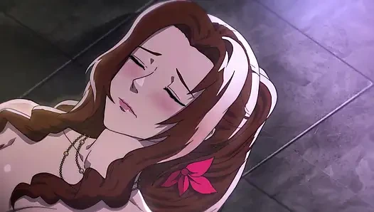 Tifa's Legendary Tits Bounced as She Rode Him Raw in the Mansion