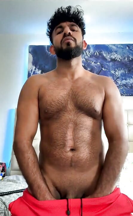 Masturbating on Webcam
