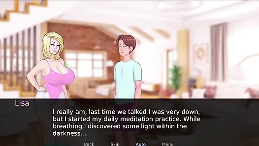 Sex note #6: Lisa let me help her to do yoga