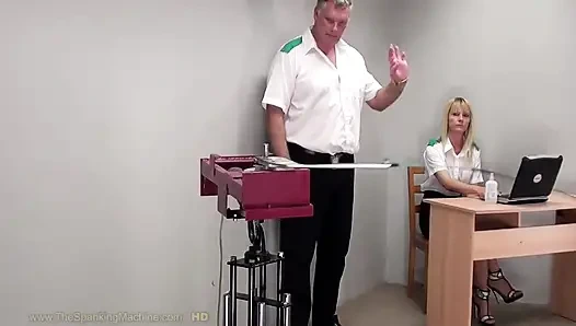 Claudie Spanking Machine - Ass Whipping