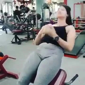 Tight pussy at gym