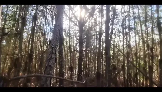 A Tourist Lost in the Woods Is Forced to Have Sex with a Witch to Avoid Being Cursed!!! Halloween