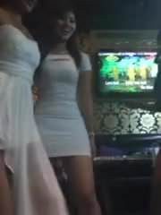 sexy indonesian  maids having fun