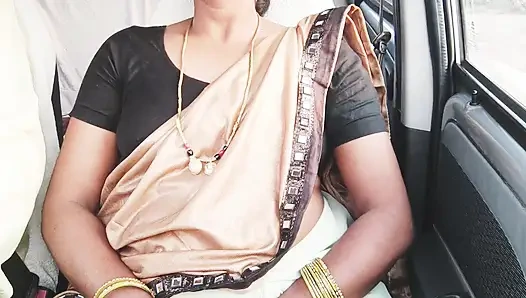 Cal Gil Car Sex Teaching for Customer Telugu Dirty Talks.