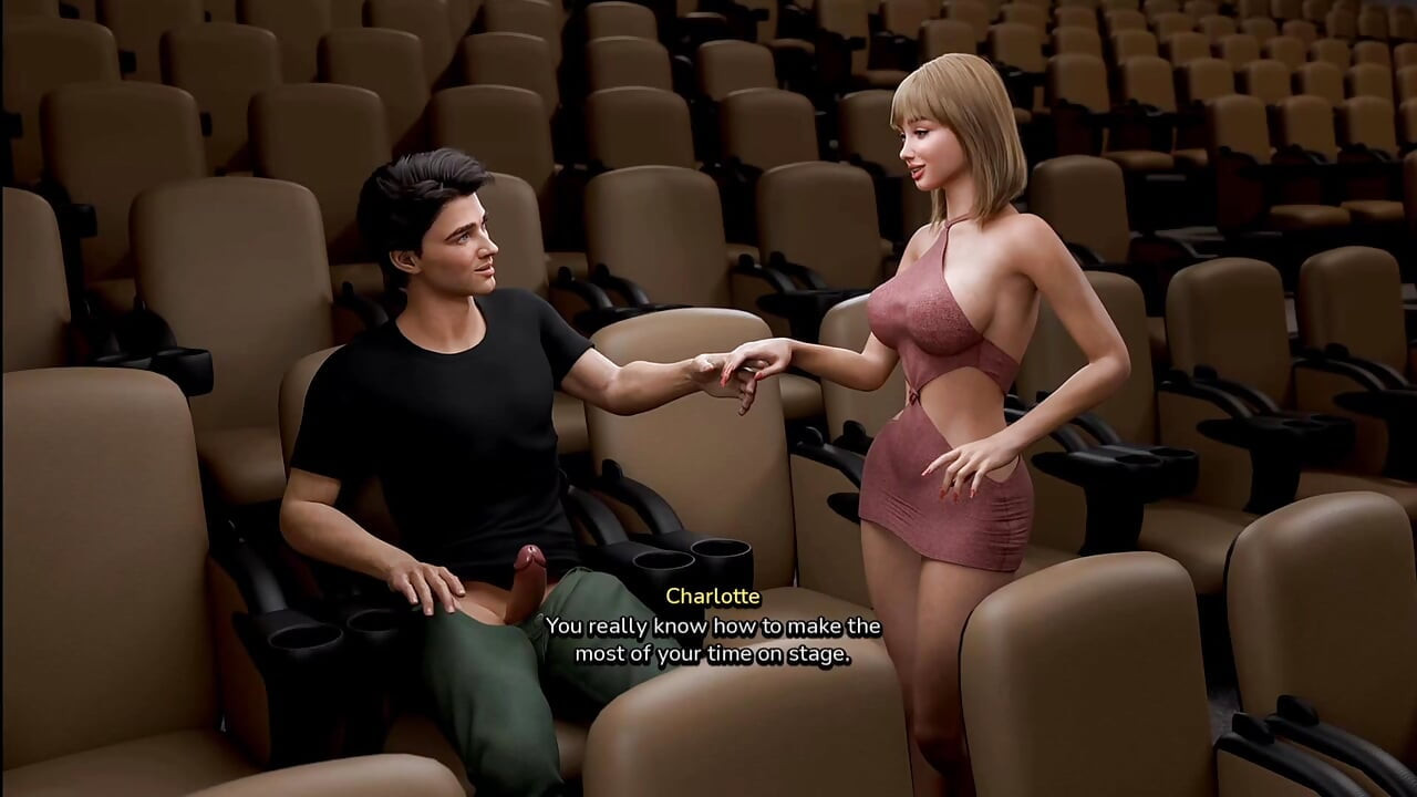 Sneaky Fuck in Movie Theatre with My New Friend