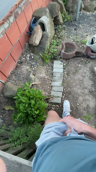 Risky! I Play on the Street with My Dick