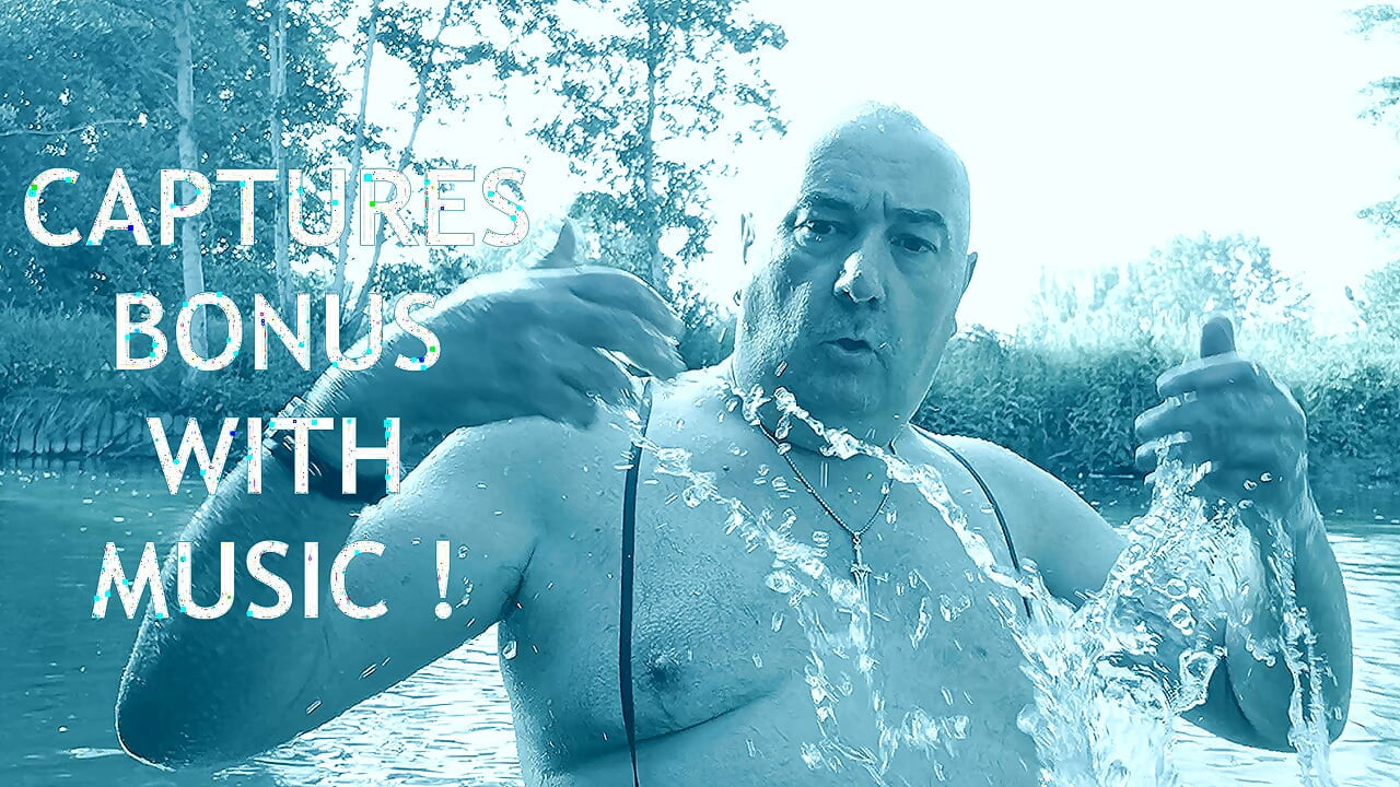 Ο παχουλός, μουστακοφόρος μπαμπάς έχει μια έκρηξη στο ρέμα, αυνανίζεται ξεδιάντροπα με λάσπη