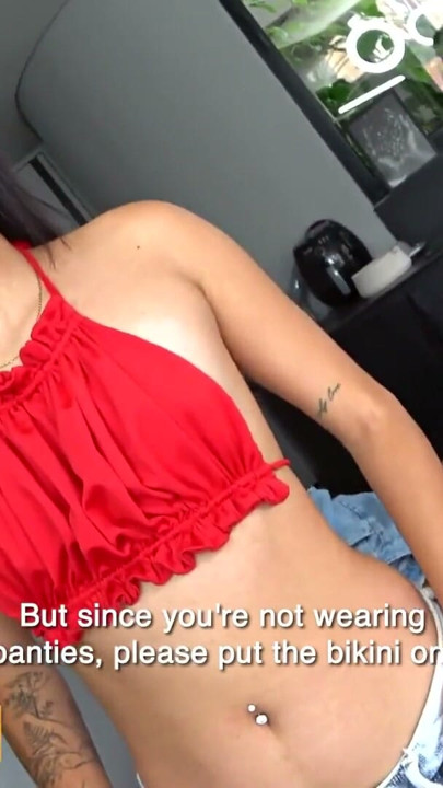 Latina teen model gives casting director a blowjob and has her pussy stuffed | Clip 1