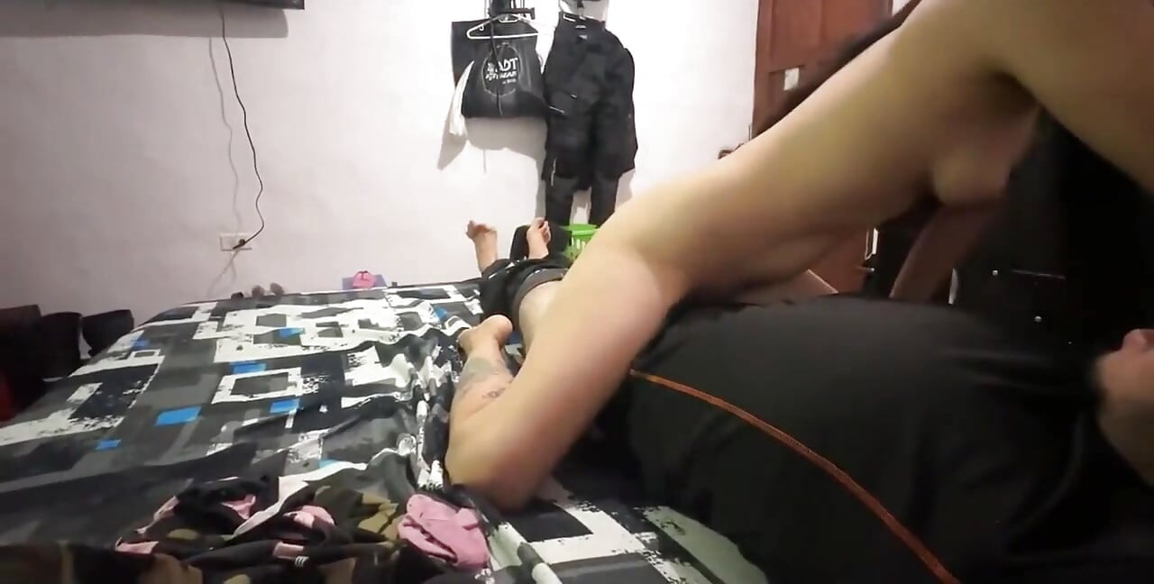 Stepdaughter with Huge Ass Rides My Cock to Swallow My Milk