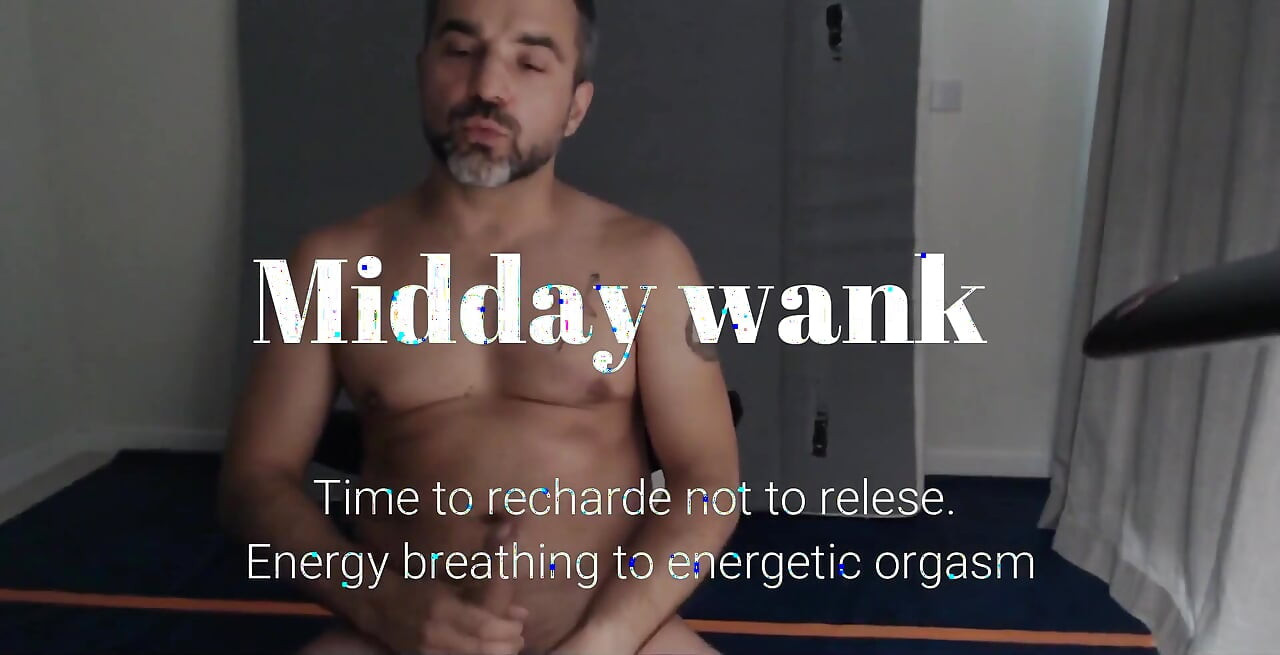 A Wank to Recharge While Watching a Naughty Content