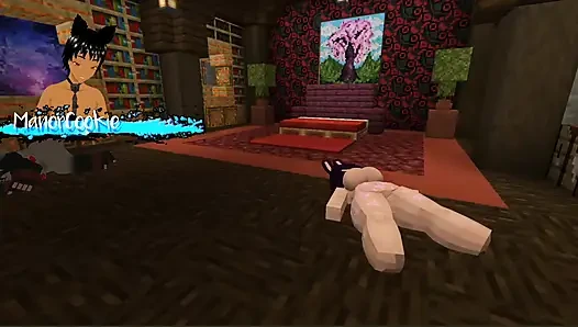 Minecraft figura - n mencoba beberapa model baru seperti wanita seksi ini dengan telinga kelinci