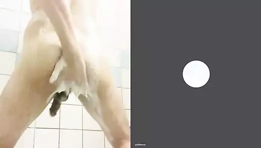 gay içinde duş üzerinde skype 2