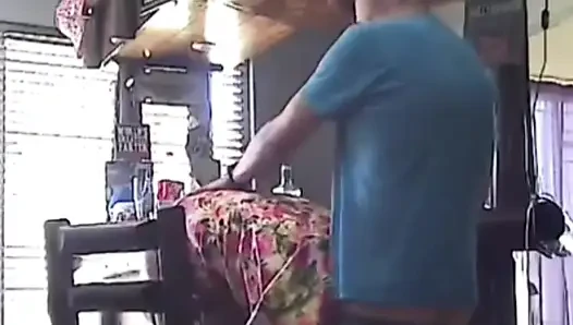 Camera Caught My Husband Fucking Babysitter