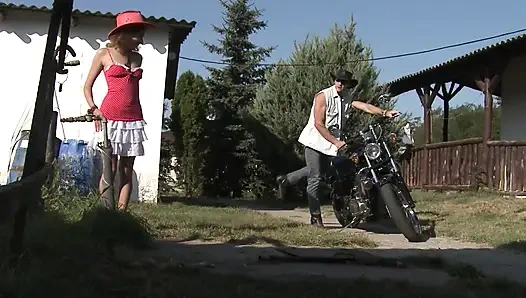 Heiße Bauern kommen ins Kornfeld