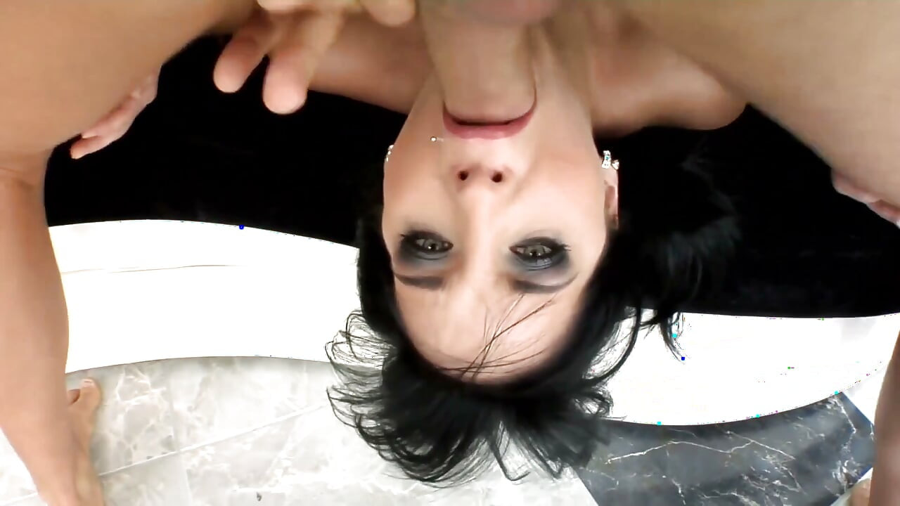 Sandra Black, Mugur, Giotto Double penetration, anal swallow euro baby bitch, hardcore, outdoor, swallow cum, long version