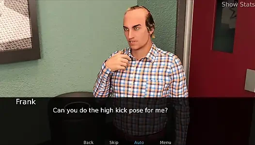 Горячая жена проекта - Jenny помогла Merry одеться