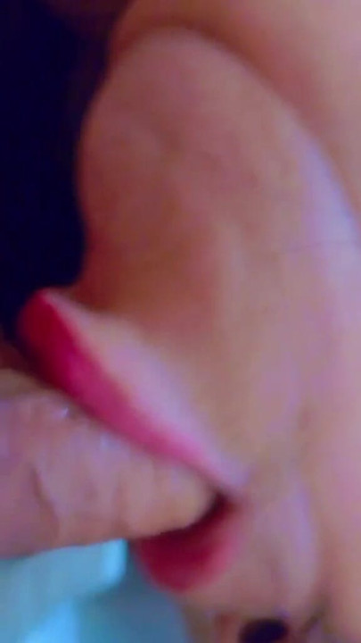 Must-see moment from "She likes to move her tongue on the penis"