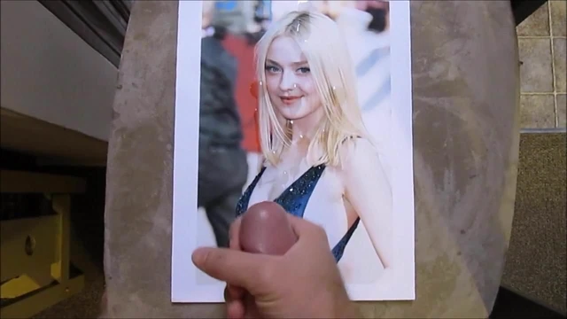Dakota Fanning Cum Tribute 019