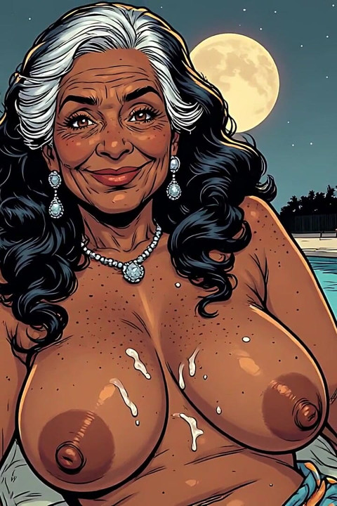 Indian Women with Cum on Tits