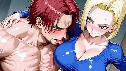 Shanks (op) X Android 18 (db)