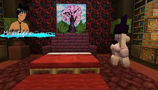 Minecraft Figura - Trying out some new models like this sexy Woman with bunny ears