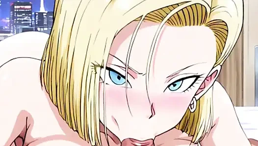 Dragon Ball Android 18 курица (AI) упрощённая версия