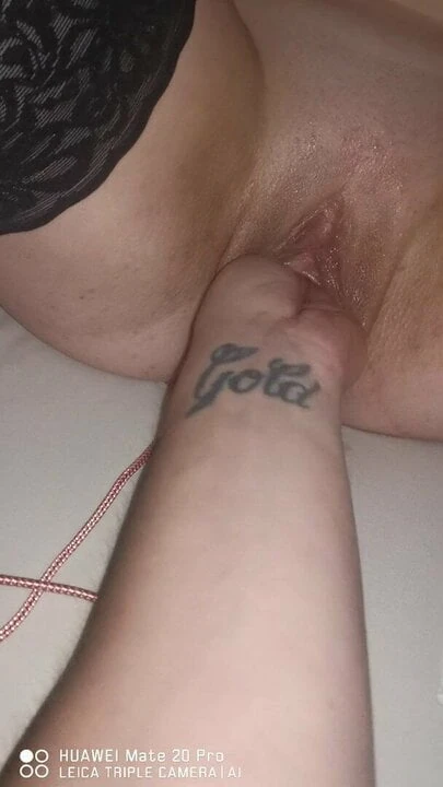 Fisting teman wanita