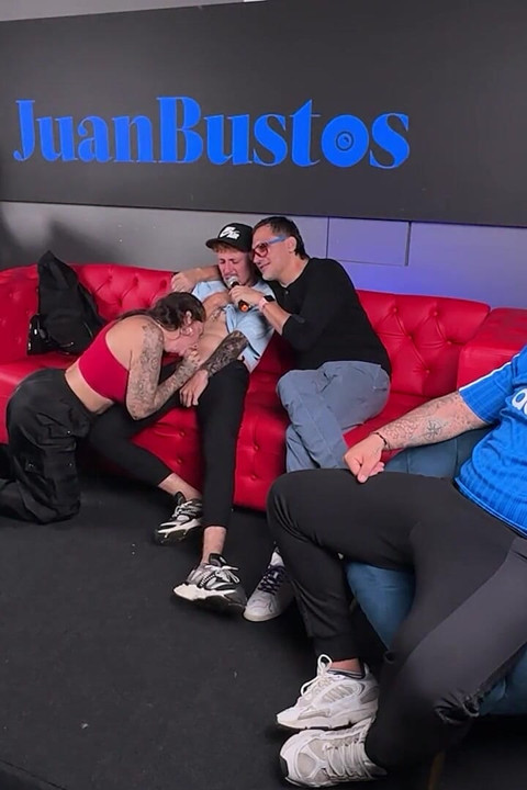 Porn Star Sarablonde Rides a Fan's Huge Cock Wildly in Front of Her Cuckolded Husband!
