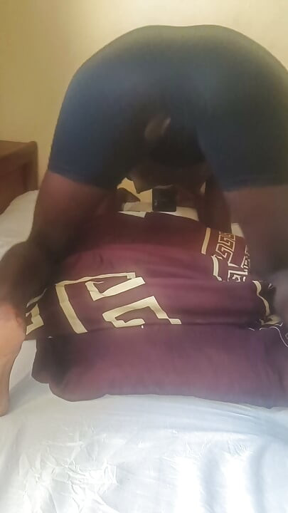 solo dry humping on my pillow