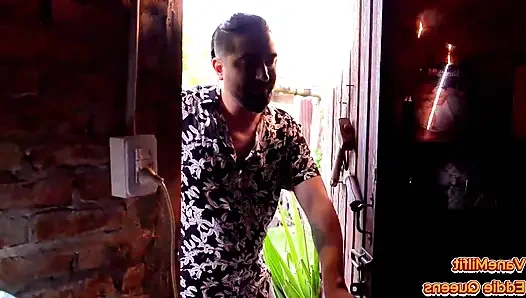 Ebony Fitness Milf Waited for My Husband in the Shadows to Please Her Ft VaneMilfit & Eddie Queens Part 1