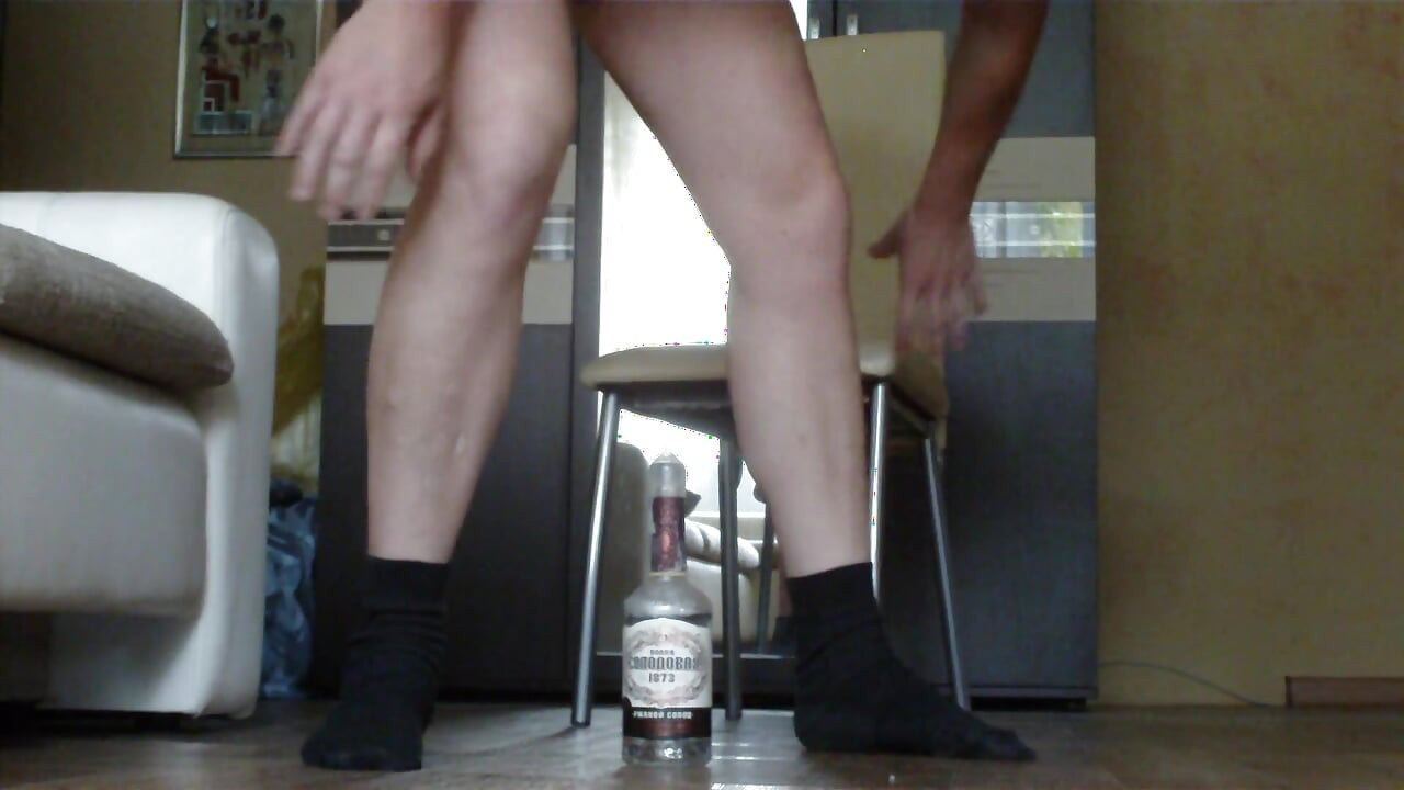 Fucking myself with a bottle