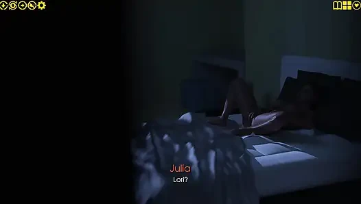 My Pleasure 10: Julian Watches Julia Finger Pussy Moaning His Name Kitchen Boobs