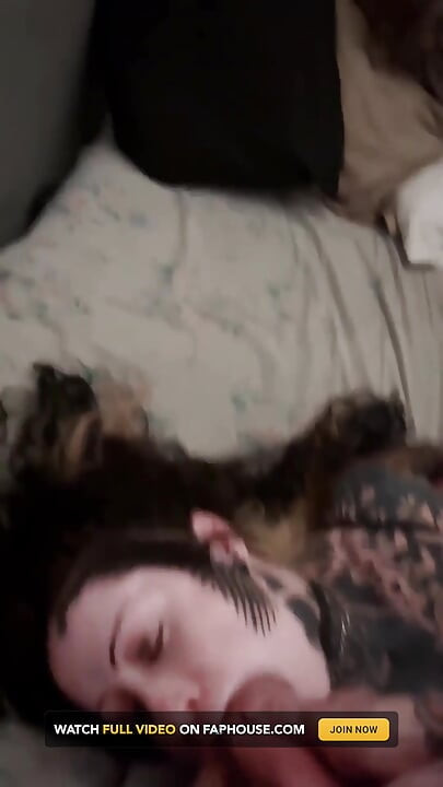 I Love Sucking Two Cocks at the Same Time. I'm Always Hungry and Ready to Suck Until All the Milk Comes Out