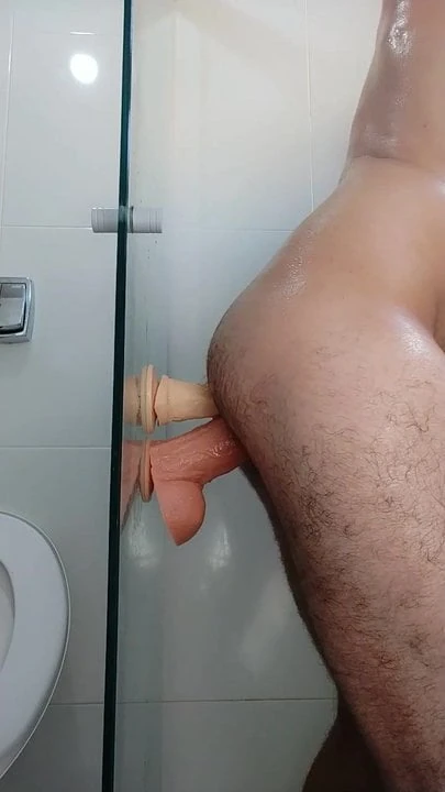 Dp anal com dildo