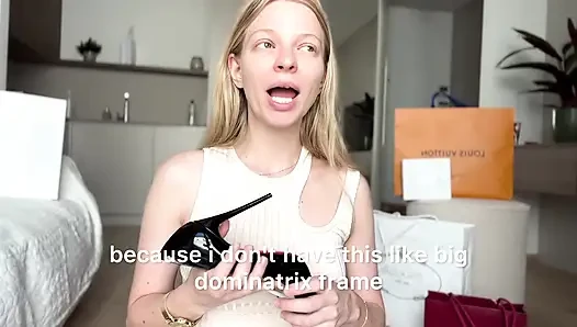 Findom Luxury Shopping Haul 12k $ Heavy Drain