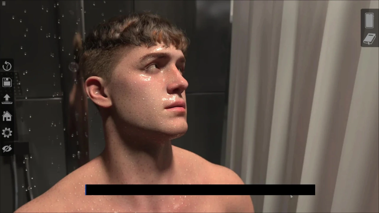 Gay Sam Caught BBC Gay Naked Then He Masturbating In Shower
