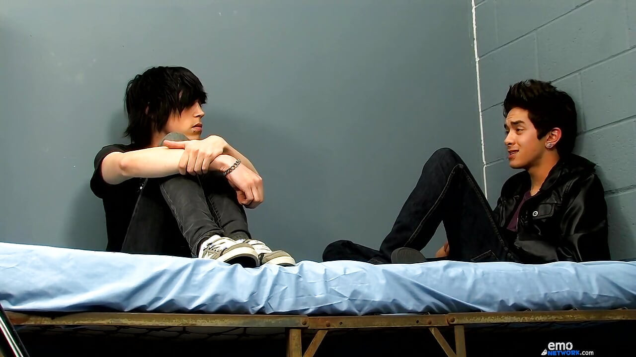 Cell Mates Share Stiff Cock