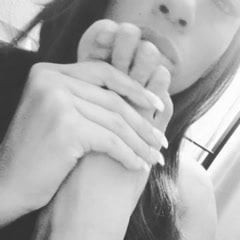 Hood Chick Sucking Toes