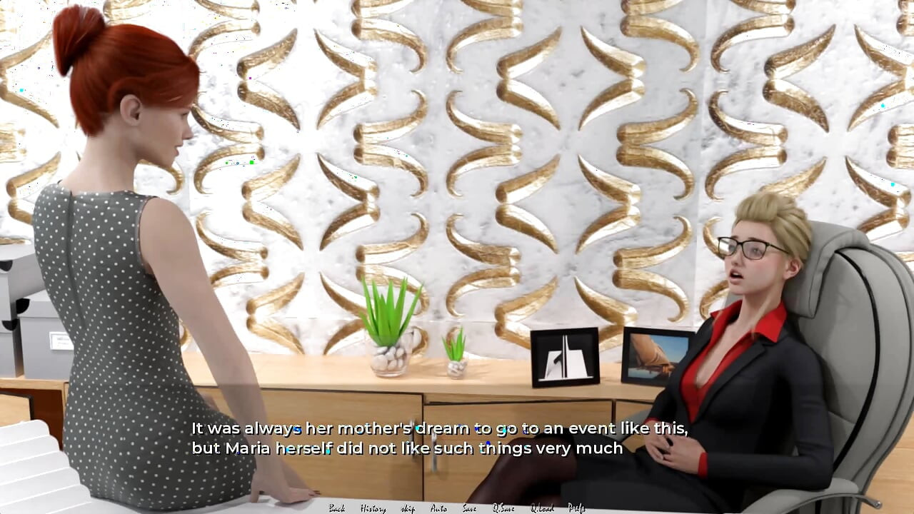 ย้ายลง: เลสเบี้ยนสองคน, เลียหี, ถึงจุดสุดยอดหลายครั้งในออฟฟิศ Ep.37