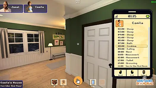 Ep4: Camila's Garden Workout - My Sexy Neighbour 2 (gameplay)