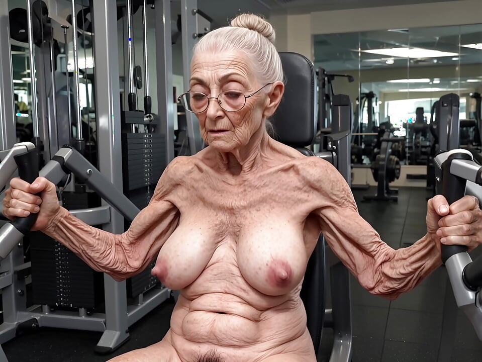 Old Ladies in the Gym