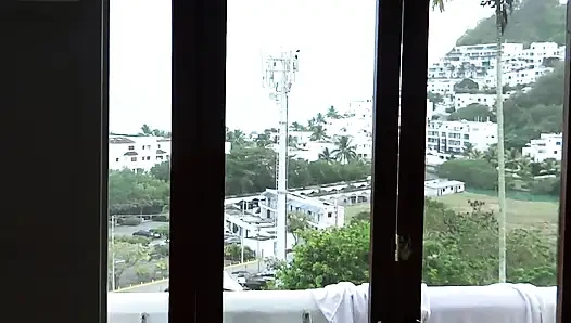 At the beach, I enjoy watching my stepmother while she relaxes. I masturbate while caressing her.